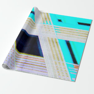 Abstrakter, alter Grunge-Hintergrund mit hellen Fa Geschenkpapier