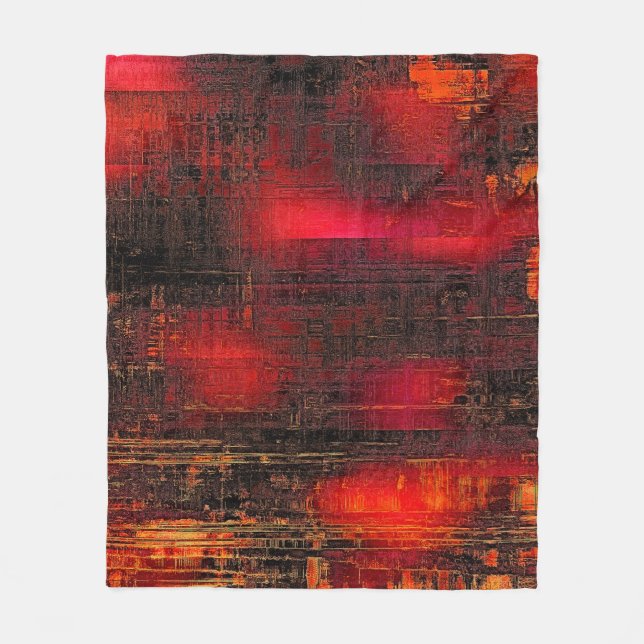 Abstrakter alter Hintergrund oder verblasste Grung Fleecedecke (Vorderseite)