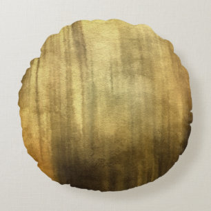 abstrakter Aquarell-Hintergrund auf Papier 3 Rundes Kissen
