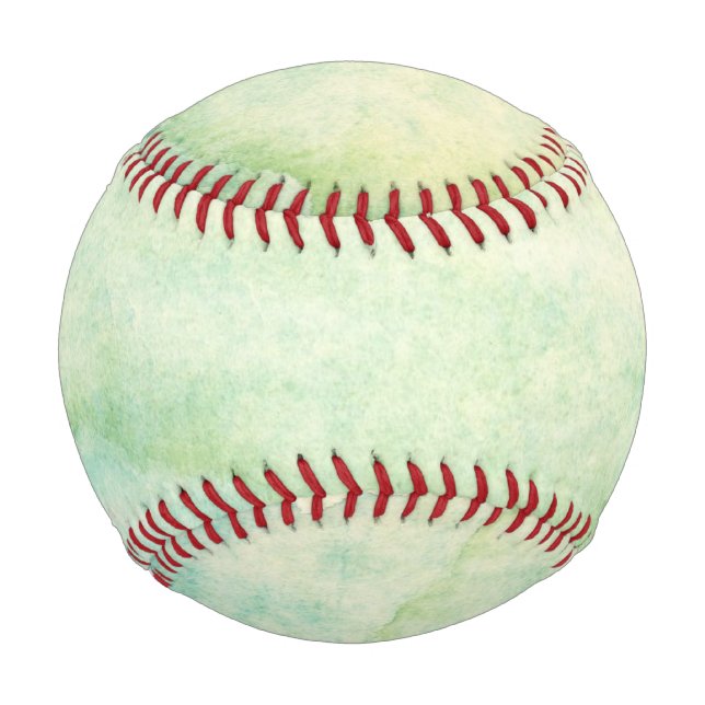 Abstrakter Aquarellhintergrund 2 Baseball (Vorderseite)
