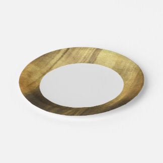 abstrakter Aquarellhintergrund auf Papier 3 Pappteller