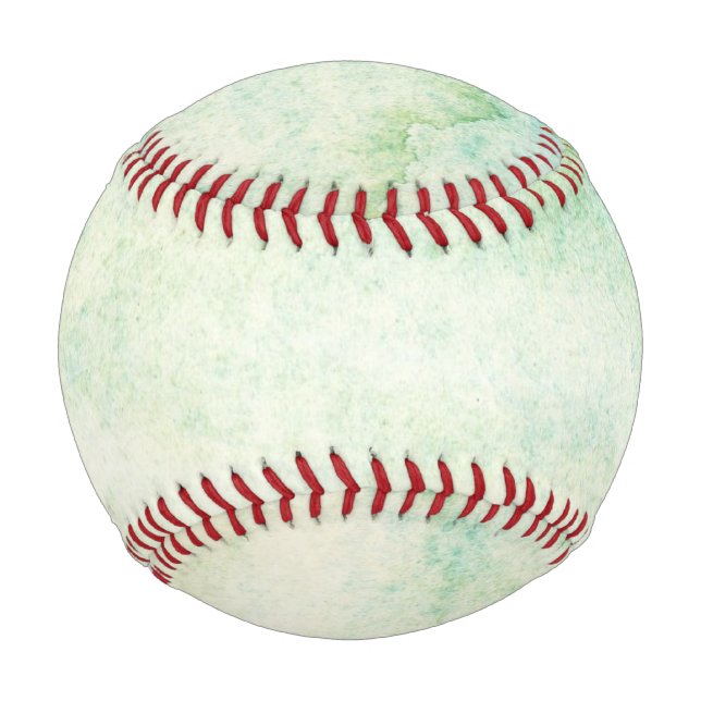 Abstrakter Aquarellhintergrund Baseball (Vorderseite)