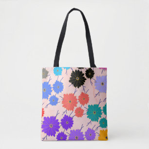 Abstrakter Aquarellhintergrund mit Blume