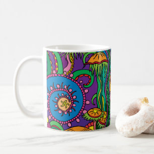 Abstrakter Art-Déco-Stil   Kaffeetasse