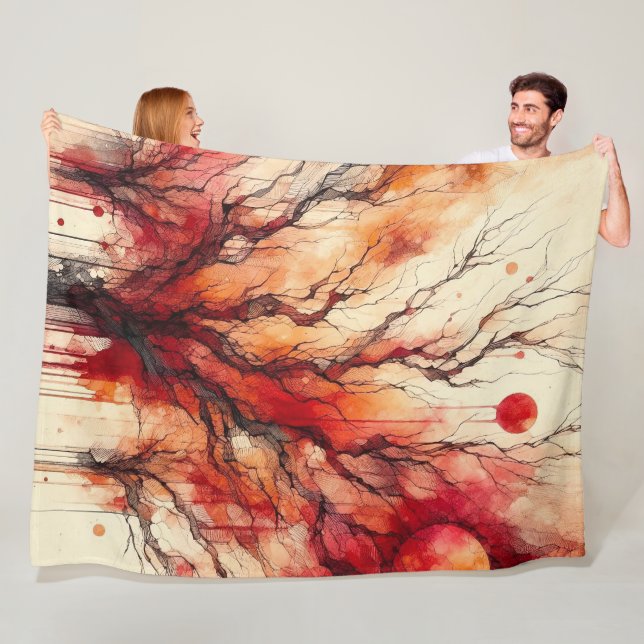 Abstrakter Artikel 13 - Fleecedecke (Beispiel)