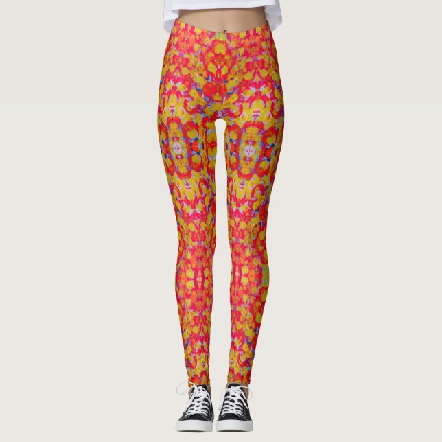Abstrakter Artikel 8 Leggings (Vorderseite)