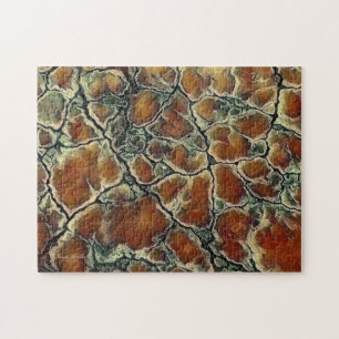 Abstrakter Asphalt in Farbe Puzzle
