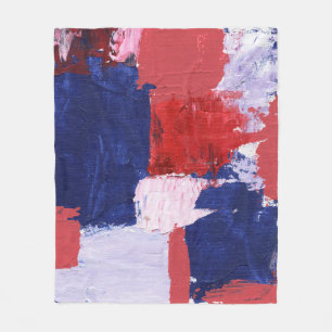 Abstrakter Ausdruck #1 durch Michael Moffa Fleecedecke