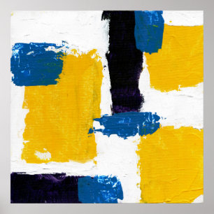 Abstrakter Ausdruck #2 durch Michael Moffa Poster