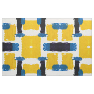 Abstrakter Ausdruck #2 (groß) durch Michael Moffa Stoff