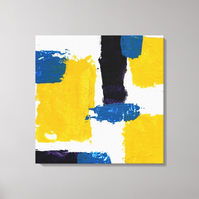 Abstrakter Ausdruck #2 von Michael Moffa Leinwanddruck (Vorderseite)