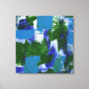 Abstrakter Ausdruck #4 durch Michael Moffa Leinwanddruck