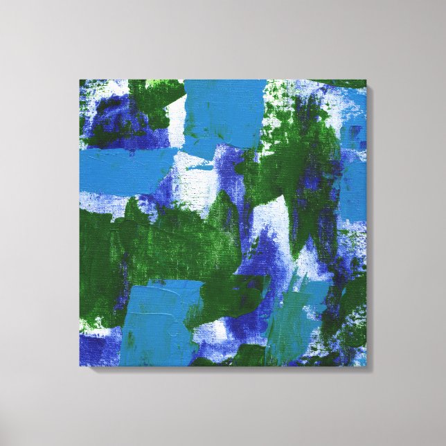 Abstrakter Ausdruck #4 von Michael Moffa Leinwanddruck (Vorderseite)