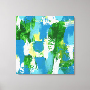 Abstrakter Ausdruck #5 von Michael Moffa Leinwanddruck