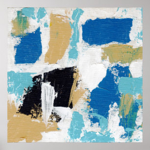 Abstrakter Ausdruck #6 von Michael Moffa Poster