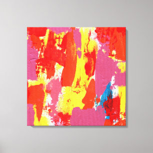 Abstrakter Ausdruck #7 von Michael Moffa Leinwanddruck