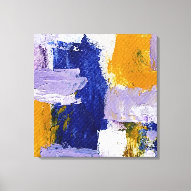 Abstrakter Ausdruck #9 von Michael Moffa Leinwanddruck (Vorderseite)