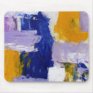 Abstrakter Ausdruck #9 von Michael Moffa Mousepad