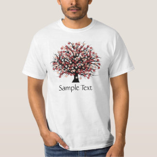 Abstrakter Baum Hugger T-Shirt