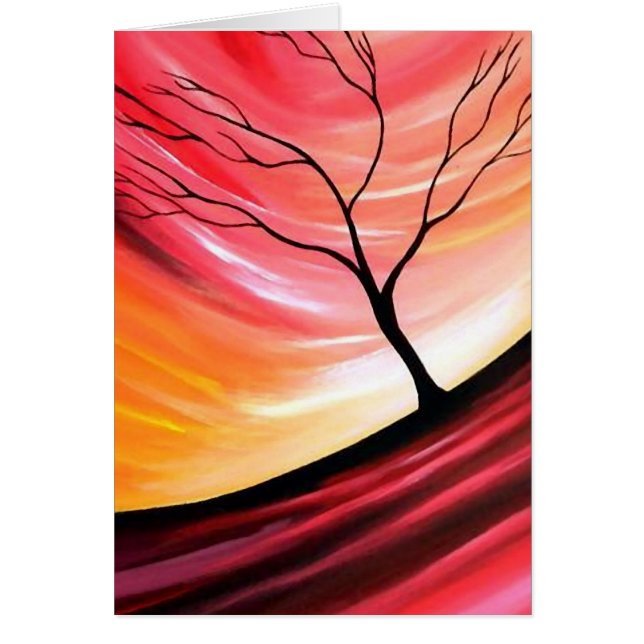 Abstrakter Baum - Moderne Kunst (Vorne)