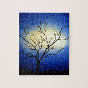 Abstrakter Baum - Moderne Kunst Puzzle