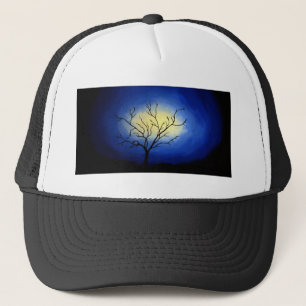Abstrakter Baum - Moderne Kunst Truckerkappe