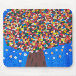 Abstrakter Baum Mousepad