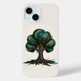 Abstrakter Baum spielerische Kunst Case-Mate iPhone Hülle