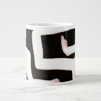 Abstrakter Becher Jumbo-Tasse