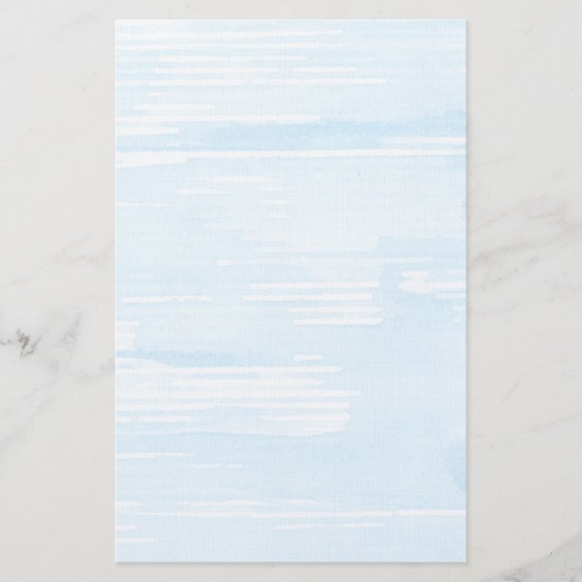 Abstrakter blauer Aquarellhintergrund, Textur. Briefpapier (Vorderseite)