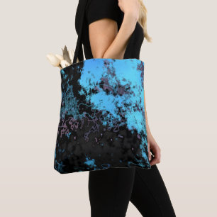 Abstrakter blauer, grauer und Lila Marmor