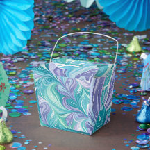 Abstrakter blauer Marmor Swirl Stilvoll Personalis