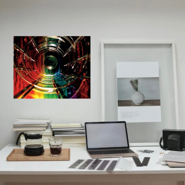 Abstrakter Bleistiftenbogen Poster (Von Creator hochgeladen)