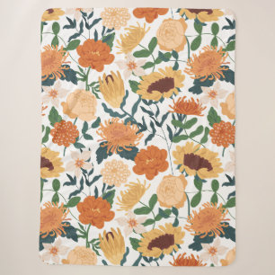 Abstrakter Blumenkohl Fleece Blanket Sherpadecke