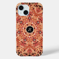 Abstrakter, brauner Fall für iPhone-Fall