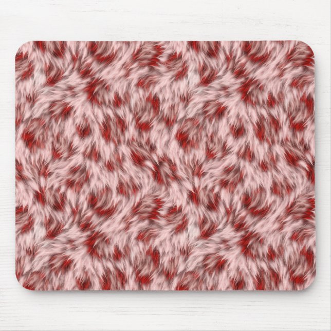 Abstrakter brauner Stofftexturhintergrund Mousepad (Vorne)