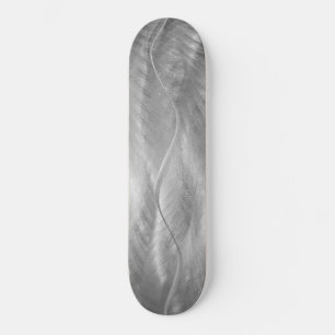 Abstrakter bürstenloser Stahl Skateboard