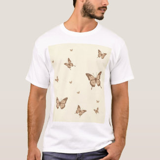 Abstrakter Butterfly-T - Shirt