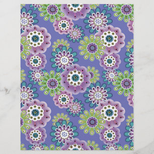 Abstrakter Cartoon Blume Blumenkinder skandinav Flyer