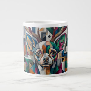 Abstrakter Chihuahua Jumbo-Tasse
