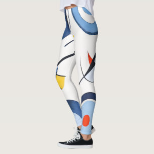 Abstrakter Circular Dimension Leggings