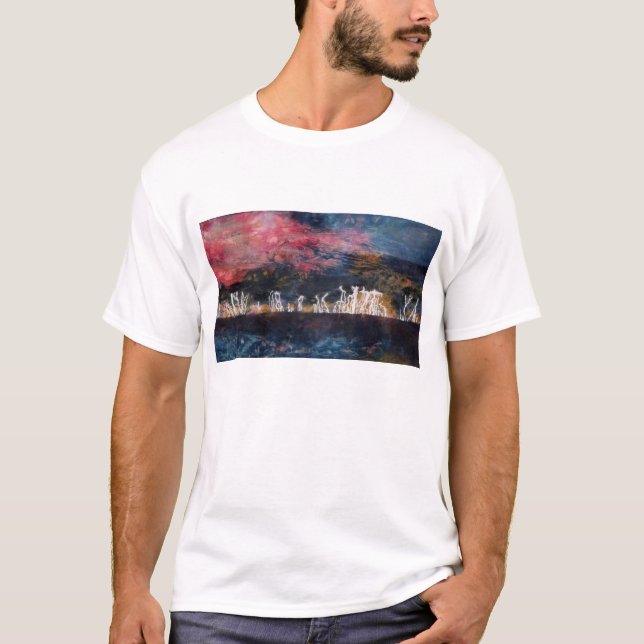 Abstrakter Design-T - Shirt (Vorderseite)
