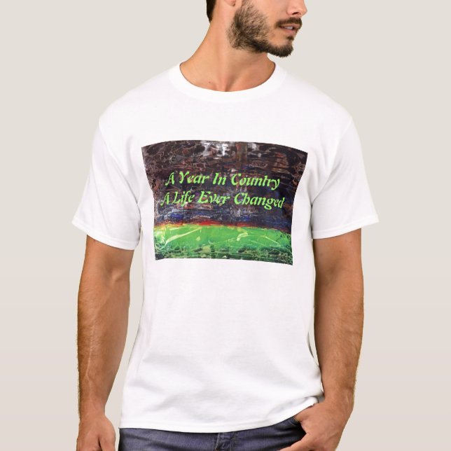 Abstrakter Design-T - Shirt (Vorderseite)