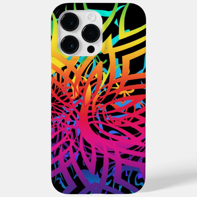 Abstrakter Dschungel Case-Mate iPhone Hülle (Rückseite)