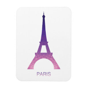 Abstrakter Eiffel-Turm Magnet