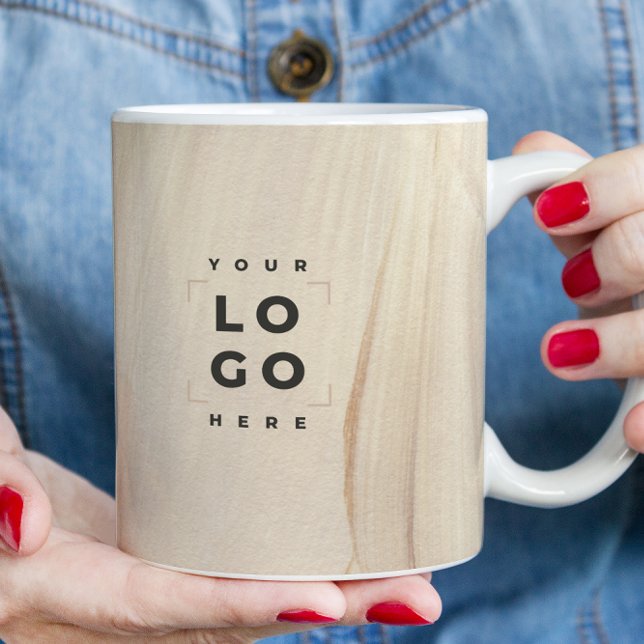 Abstrakter Eleganter Neutraler QR-Code Kaffeetasse (Von Creator hochgeladen)