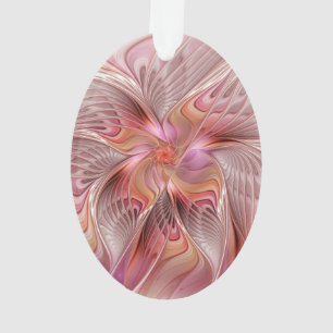 Abstrakter Engel Farbige Fantasy-Fraktal-Kunst Ornament