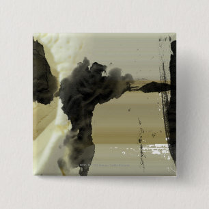 Abstrakter Entwurf und Streifen Button