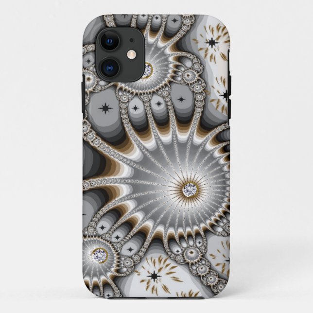 Abstrakter Entwurfs-Fall des diamante de Case-Mate iPhone Hülle (Rückseite)