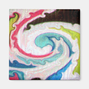 Abstrakter Entwurfs-Magnet Magnet